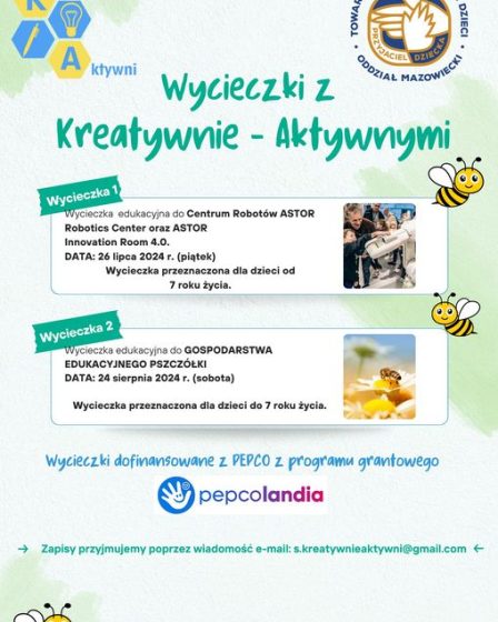 Plakat wycieczki Pepcolandia