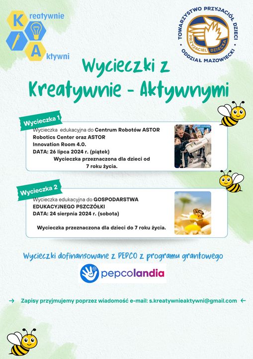 Plakat wycieczki Pepcolandia